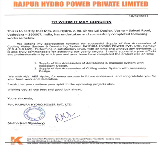 Facilities - Manufacturing and Repairing | AES Hydro